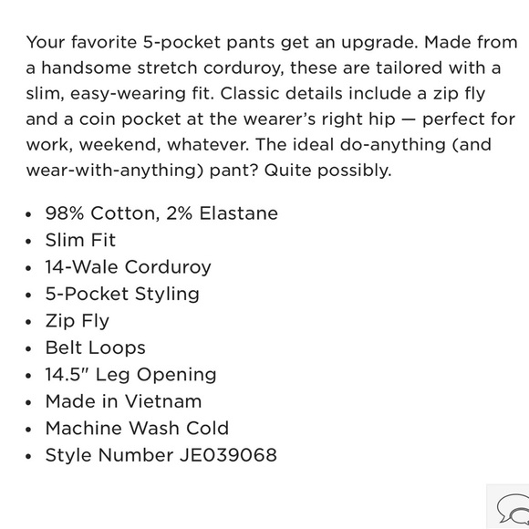 Todd Snyder Navy Italian Corduroy Pants size 33 - Picture 13 of 13